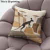 Afrikanische Savanne Tierprint Kissenbezüge Muster Kissenbezug Geeignet für Sofa Schlafzimmer Auto Kissenbezug