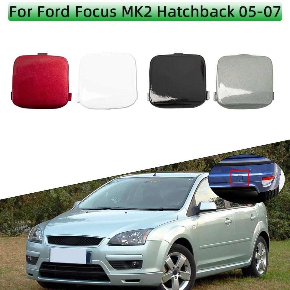 Auto Heckstoßstange Abschlepphaken Abdeckung Kappe Für Ford Focus II MK2 Schrägheck 2005 2006 2007 1323934 1353157 Abschlepp Anhänger Deckel