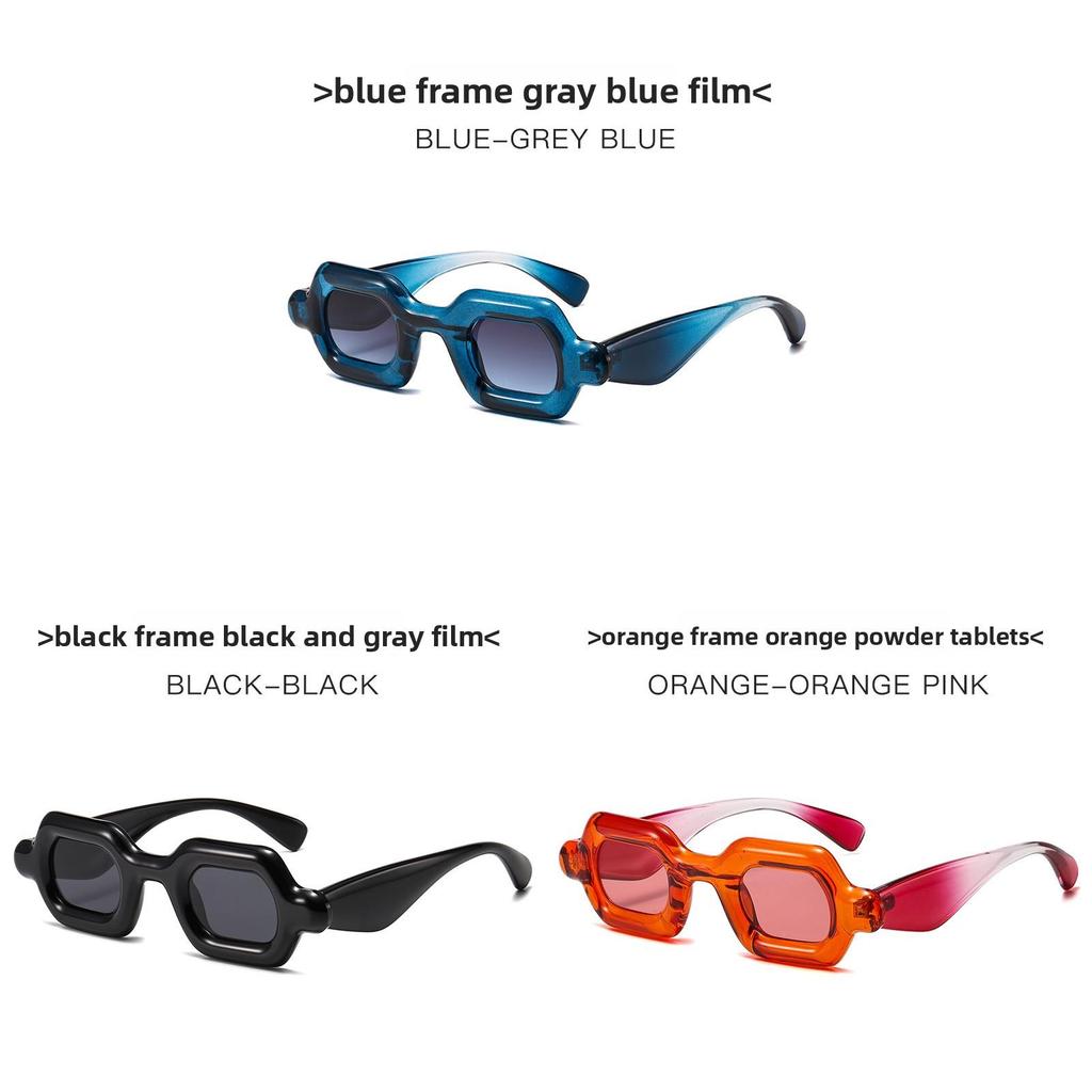Y2k Bubble Sunglasses Blue Lenses Uv400 For Summer Fashion And Party Fun