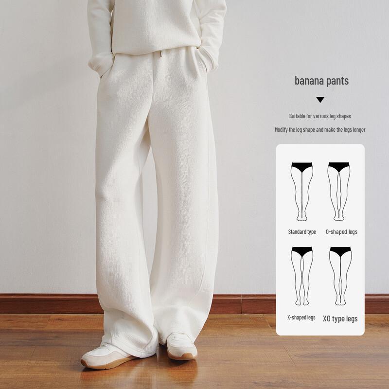 Navigare Women's Autumn Casual Loose Banana Pants