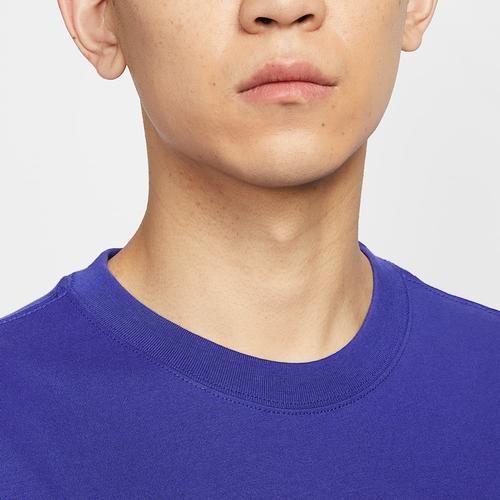 Nike Loose-Fit Simple Comfortable Men's Short-Sleeve T-Shirt in Blue