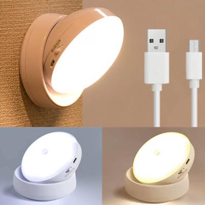 Sensore di movimento Luce notturna Lampada da parete a LED senza fili Arredamento camera da letto per scale da cucina Corridoio Armadio Armadio Guardaroba Luce