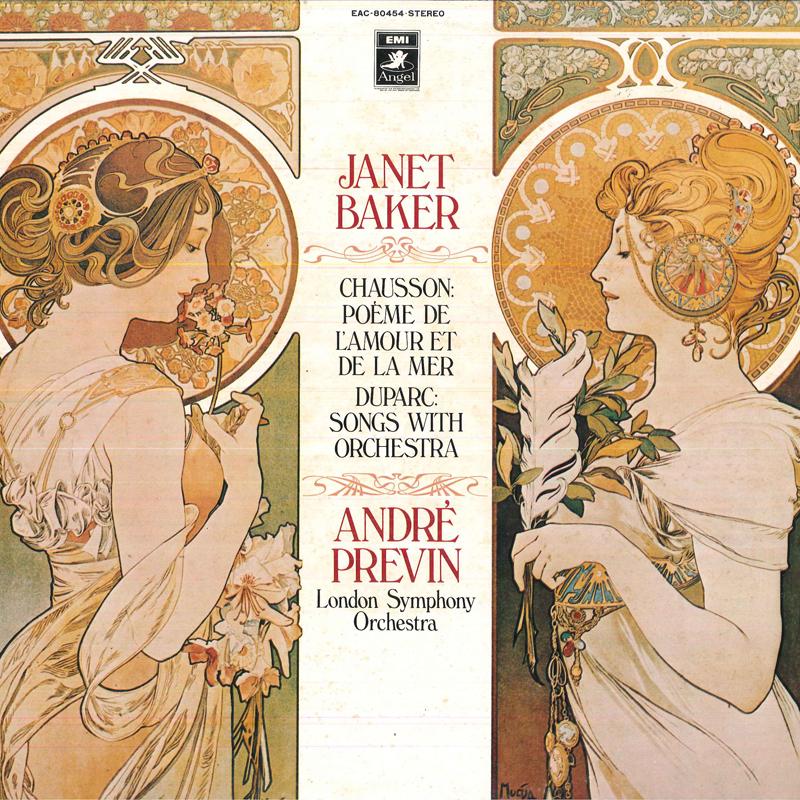 

LP Record JANET BAKER, LONDON SYMPHONY ORCHES - Duparc : Songs With Orchestra EAC80454 ANGEL - Japan Classical Used
