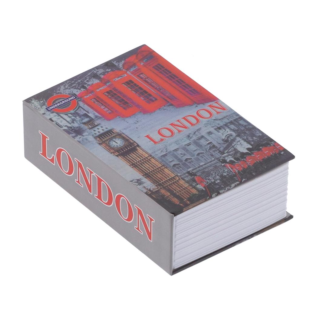 Innowacyjny sejf na książki Przenośny sejf w kształcie książki do symulacji do przechowywania pieniędzy