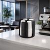 Rotating Disposable Cup Holder Organizer 360 Degree Swivel Storage Rack for Office Kitchen Countertop Space Saving