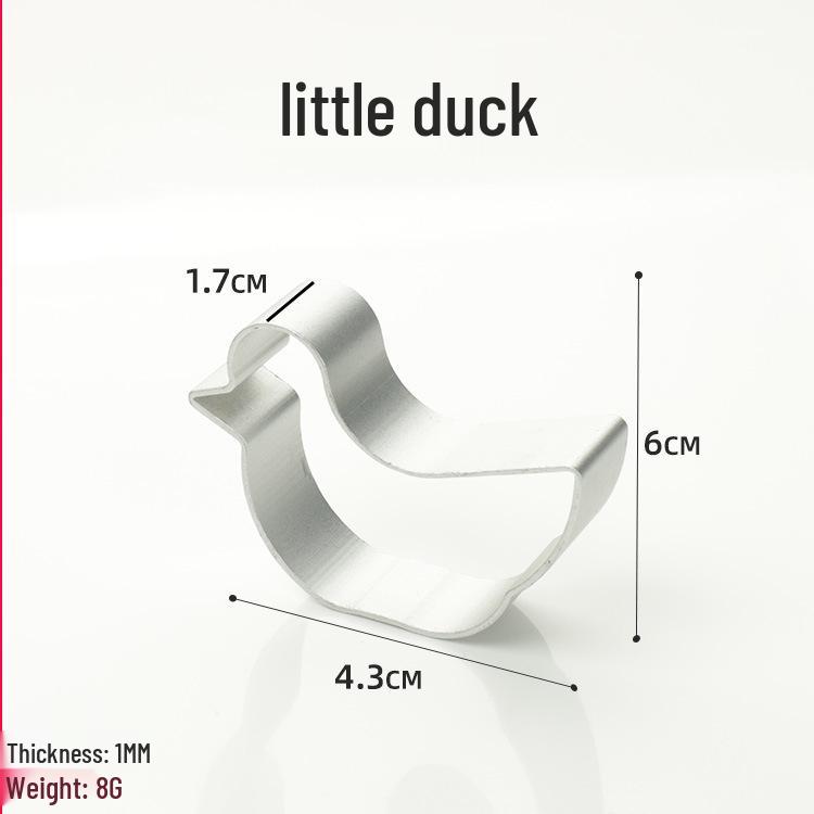 Keksform aus Aluminiumlegierung: Ananaskuchen, Weihnachten, & Ostern Ausstechform Backwerkzeug
