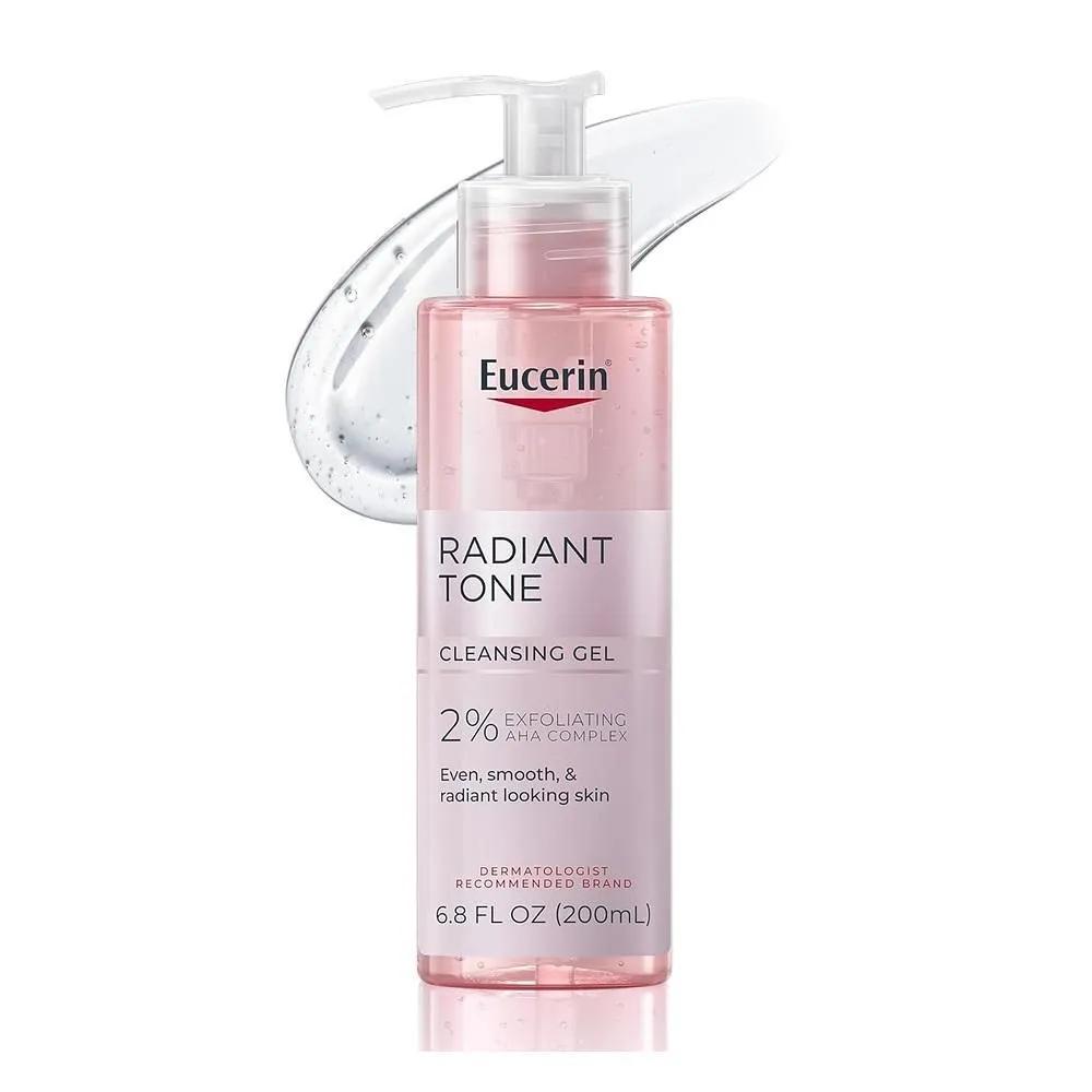 Eucerin Очищающий гель 200 мл 1 упаковка Сияющий тон Eucerin Очищающий гель для лица Сияющий тон с 2% отшелушивающим компонентом