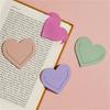 10 Pcs Bible Bookmarks Heart Shaped Page Markers PU Leather Bookmarks Simple Book Markers Creative Bookmarks for Reading