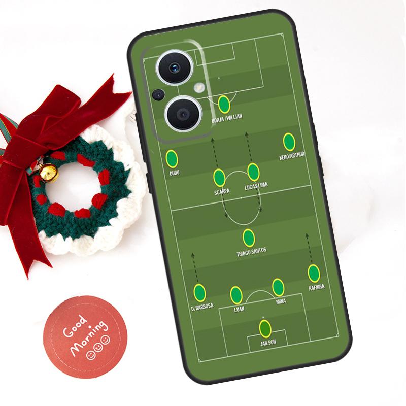 

Football Soccer Tactics Time Funda For OPPO Reno 13 F 14 10 11 12 Pro 12F 11F 14F 7 8 Lite OPPO Find X9 X8 X6 X5 Pro Case OPPO Reno8 Lite