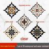 Tile Diagonal Self-Adhesive Waterproof Floor Stickers - Creative, Wear-Resistant, Removable Design.