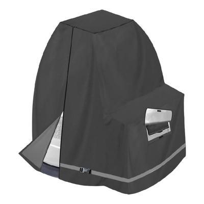 Reinforced Pool Equipment Cover Enclosure Case Fit 30.9-40.9cm Sand Filters Waterproof Zippered Design Windproof Buckles