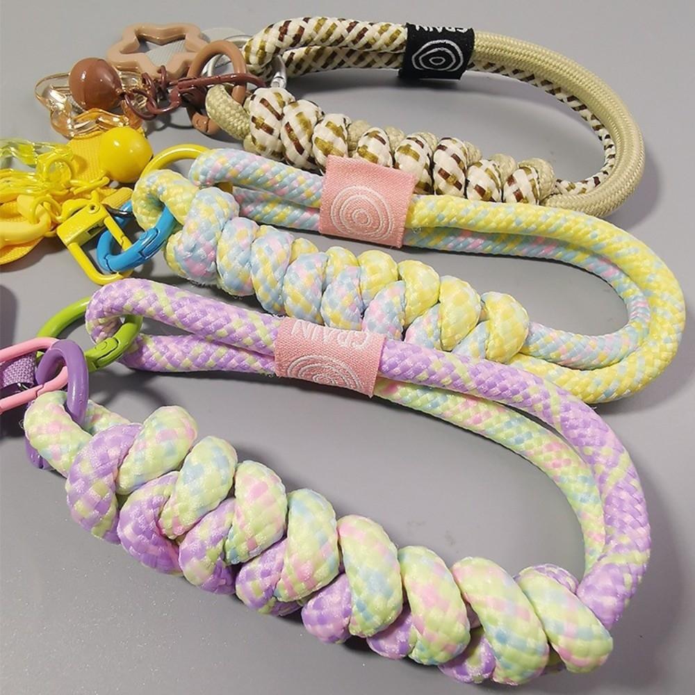 Star Keychain Woven Phone Strap Detachable Mobile Phone Charm Mobile Phone Lanyard Lanyard Patch