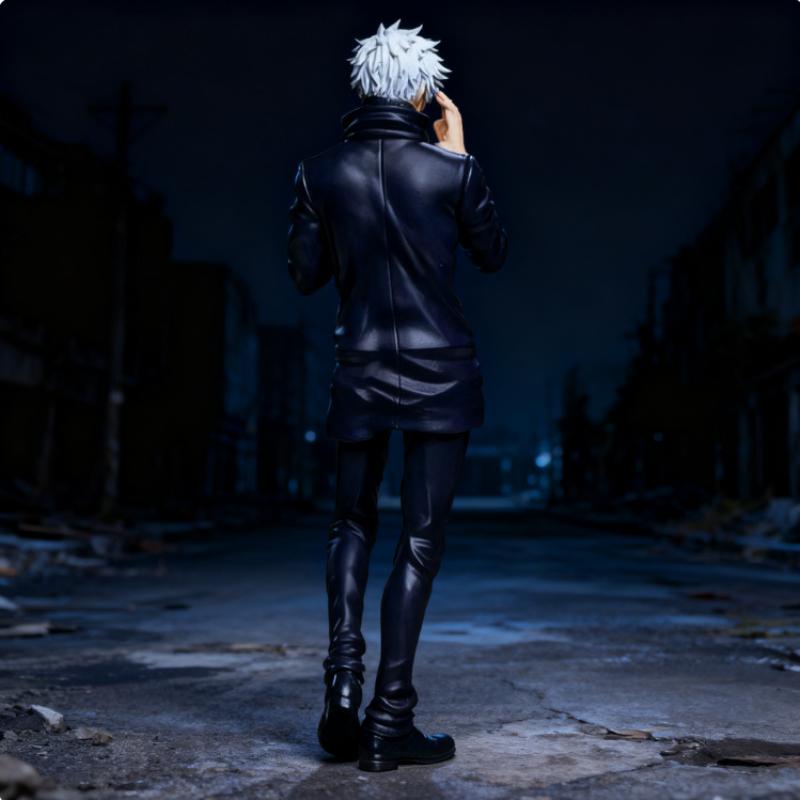 1pc Spell Battle Anime Character Gojo Satoshi Action Character PVC Statue Collection Model Toy Gift Anime Figure