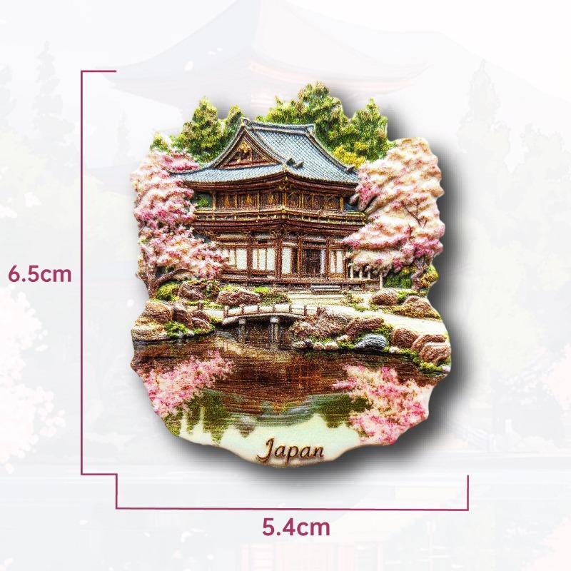 Japan Fridge Magnets Message Board Decorative Asia Travel Souvenir Tokyo Mount Fuji Refrigerator Sticker Home Decor Gifts