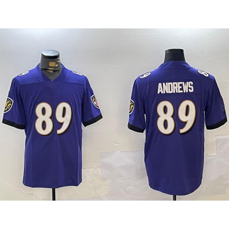 Baltimore Ravens 8 JACKSON 22 HENRY Football Jersey Embroidered Sports Uniform