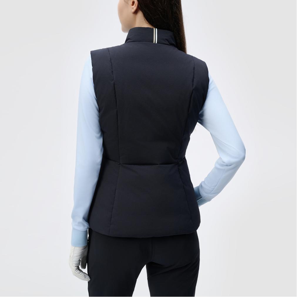 New FILA Down Vest Women's Legend Blue A11W445914FNV