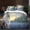 Animal Owl Bird Black Nighthawk Beding Set Bedrom Soft Modern Bedspreads Comefortable Soft Duvet Cover Comfortable Quilt Cover And Pilowcase