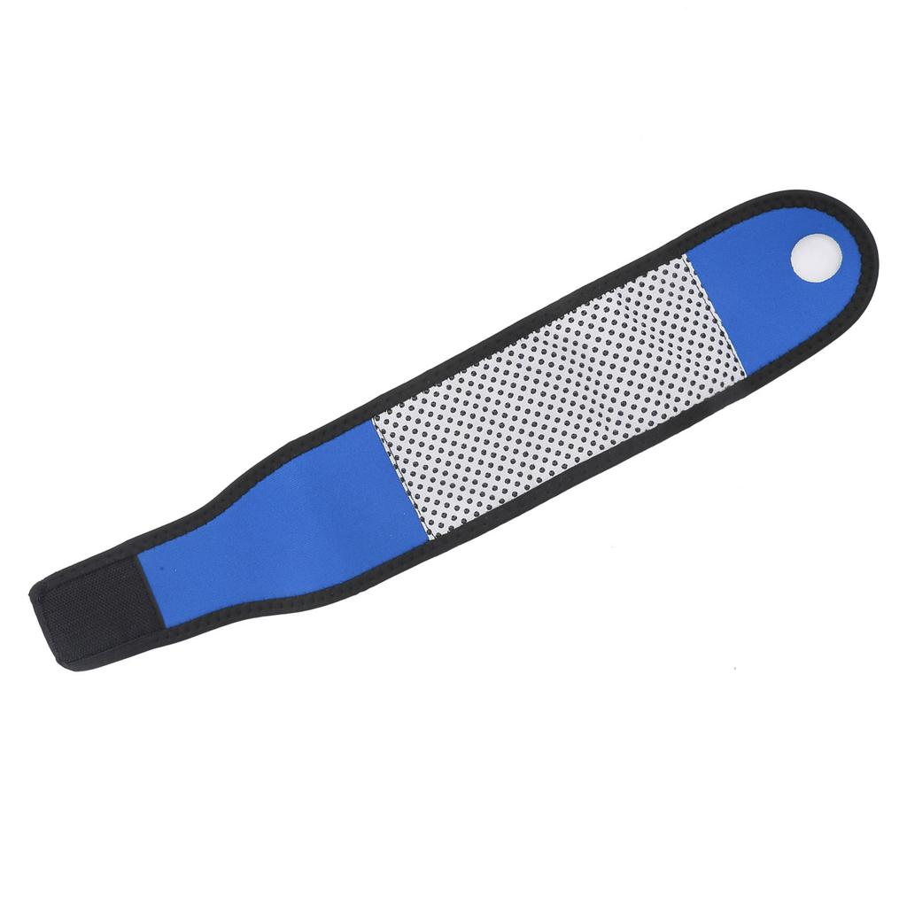 Selbsterwärmende Magnet Handgelenkstütze Winter Warmhalten Band Sport Turmalin Armband(Schwarz Blau
