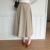 New ArrivAls Open Run Women ClAssic Solid A Line Long Skirt