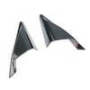 For Mazda CX-5 CX5 CX 5 2017 2018  Carbon Fiber Car Front Door Window Inner Triangle A Colum Cover Stickers Trim