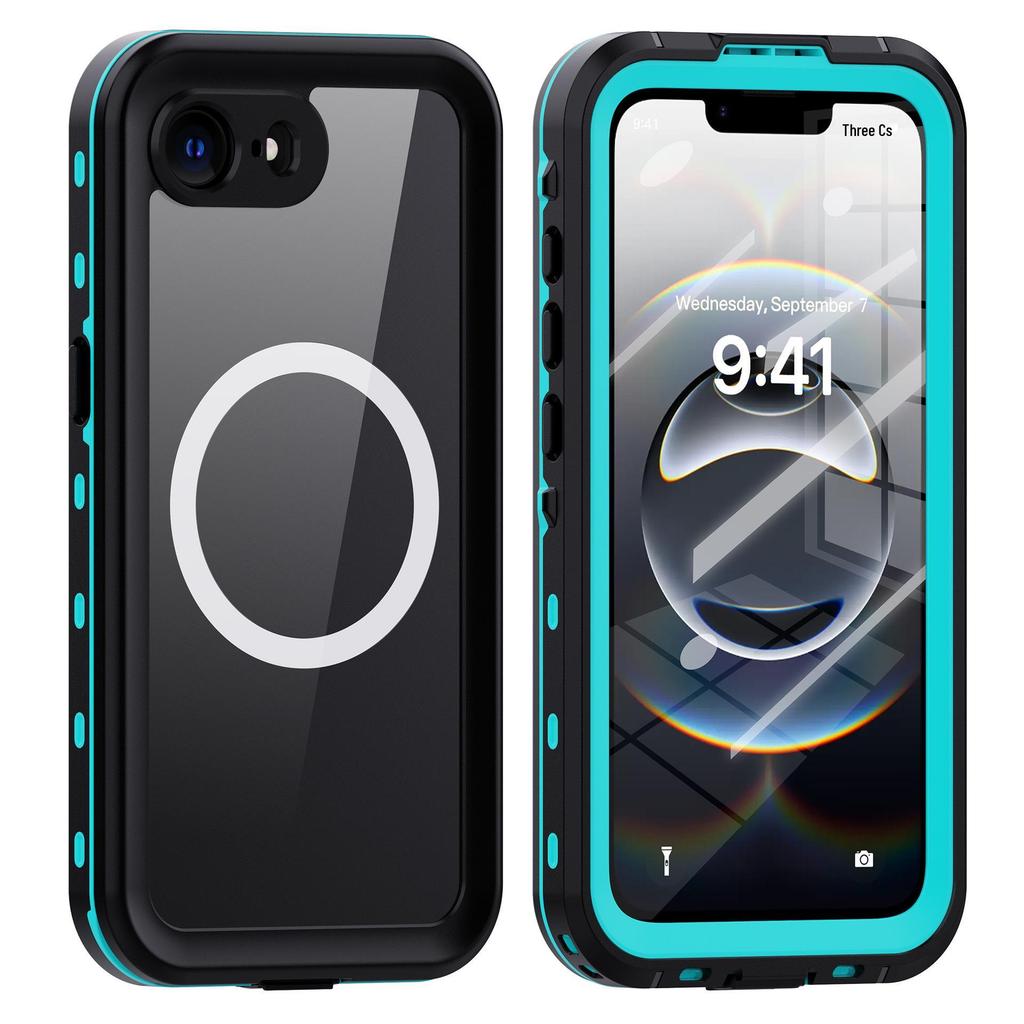 iPhone 16e Waterproof Drop-proof Full Coverage Protective Case for Outdoor Swimming