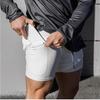 2 In 1 Sports Shorts Men's Gym Fitness Quick-drying Running Training Casual Basketball Shorts