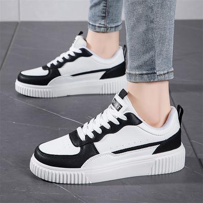 Fashion Men and Women Spring and Autumn High Quality New Leather Waterproof Non-slip Casual Sports Shoes Walking Flat Couple Shoes