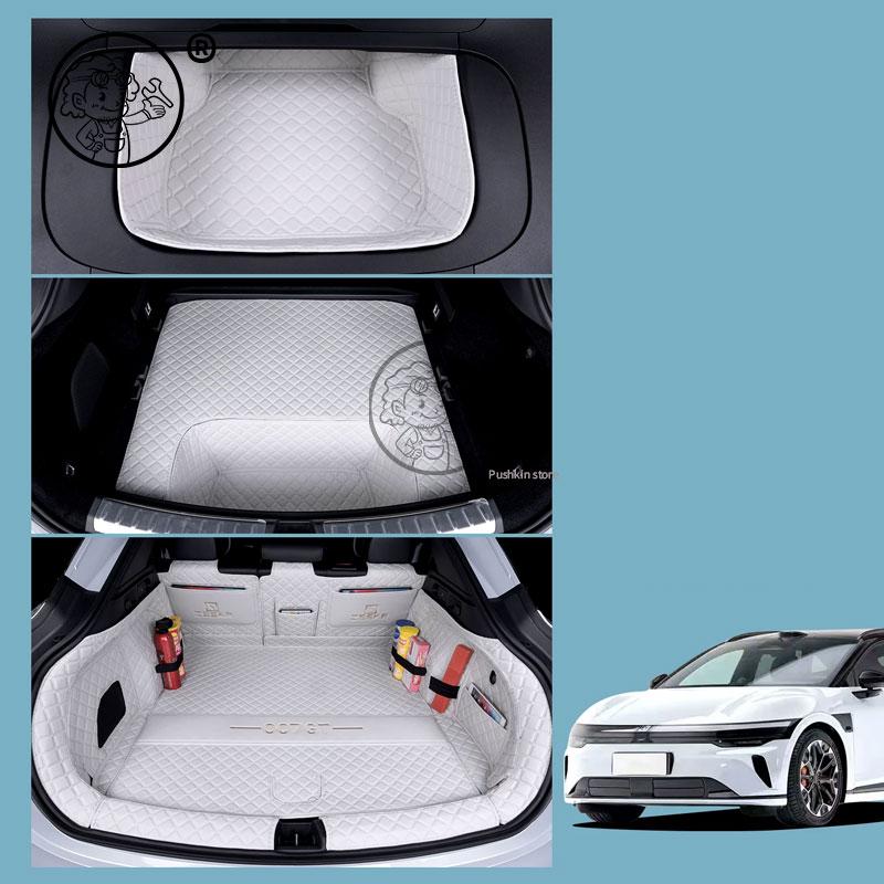 Car Trunk Mat For ZEEKR 7GT 2025 2026 ZEEKR 007 GT Accessories Retrofitting The Special Car Trunk Pad for Interior Decoration