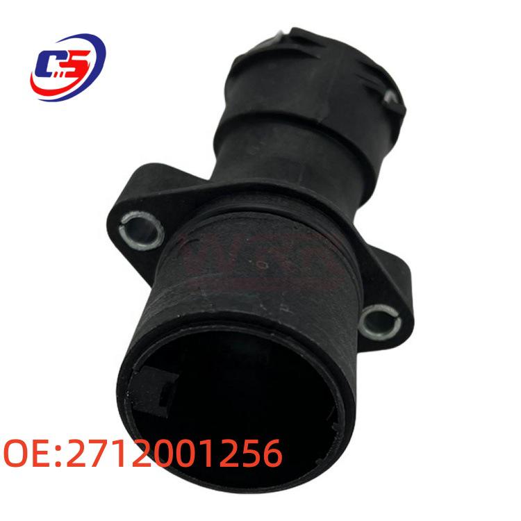 Thermostat Hose Connector Coolant Flange for Mercedes W203/W204 OE: 2712001256