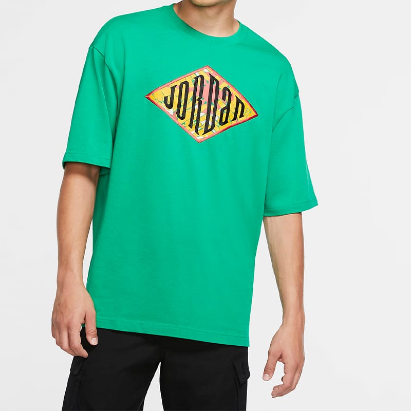Jordan T Shirt Men's Lucky Green CN3114-310