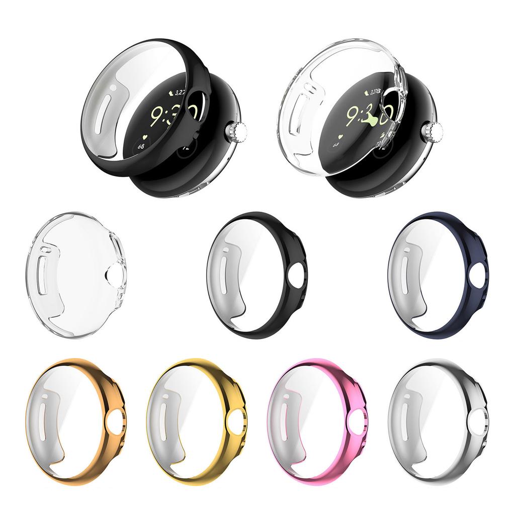 Shockproof Screen Protector Sleeve TPU Case Housing Protective Cover BumperShell Anti-scratch Suitable for Watch 2
