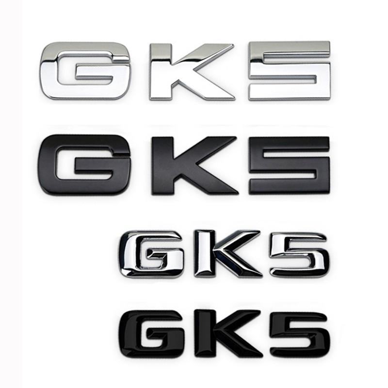 Car Modified Letters 2.4 210 220 370 GK5 VTEC I-VTEC Turbo VTI VTI-S AWD Modified Metal Body Stickers Car Trunk Badge Stickers