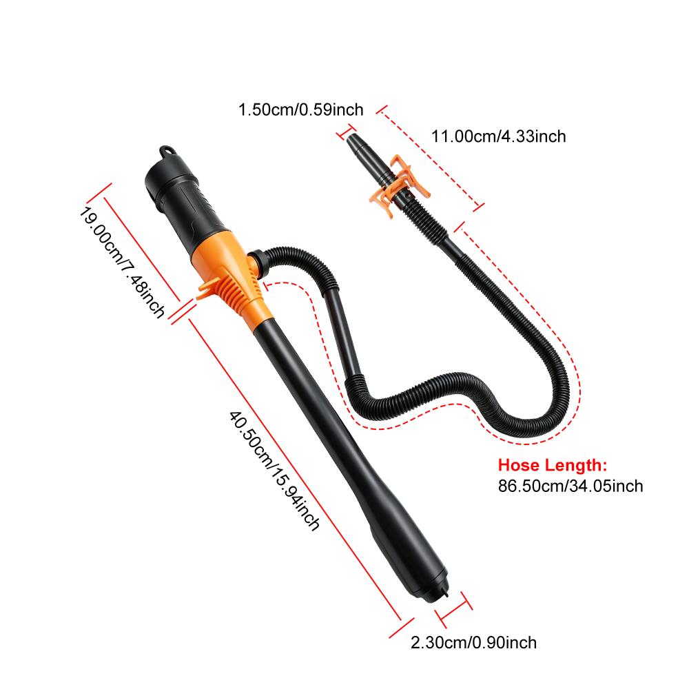 Portable Vacuum Pumps Water And Oil Absorption Fuel Tank Tools Sucking Pipe Car Gas Oil Pump For SUV Truck RV Boat