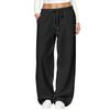 Women's Color Lined Casual Pants with Pockets for Everyday Wear