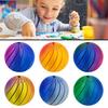 3D Printed Fidget Ball Toy Sensory Spinner Gear Sphere Fidget Toy with Liquid Flow Effect Twistable Desk Toy for Office Home Anxiety Stress Relief