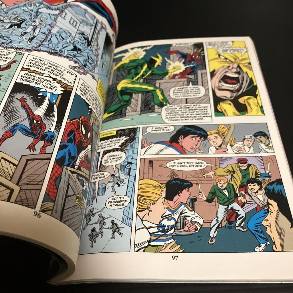 [USED] American comic English version Spider-Man FIGHTS SUBSTANCE ABUSE