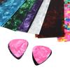 25Pcs Random Color Guitar Pick Punch Celluloid Guitar Parts Accessories  Stringed Instrument