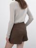 Antome Aren Skirt Pants (Brown)