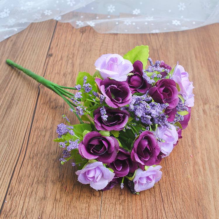 Dove's Strength Simulated Rose Buds - Artificial Flowers for Home Decor