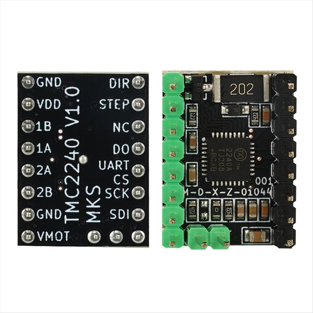 BHBL TMC2240 3D Printer Stepper Motor Driver Stepper Driver Module with Heat Sink for 3D Printer Controller Mother Boards