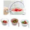 Multifunctional Rice Washing Basket Double Layer Food Cleaning Box Draining Basket  Kitchen