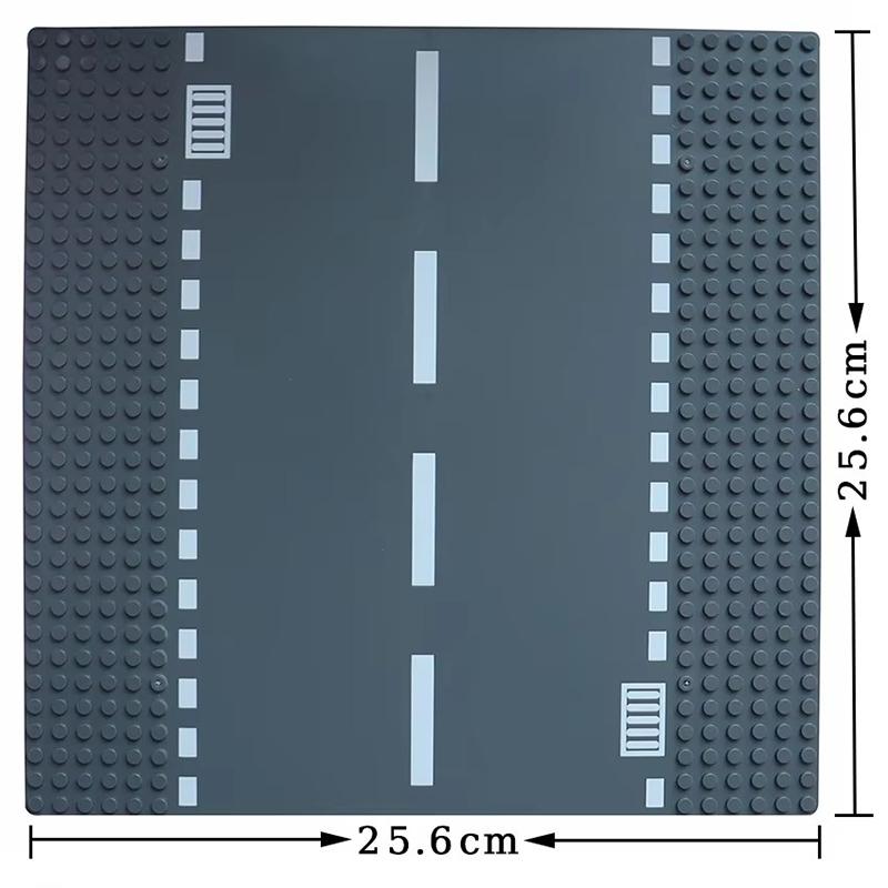 Non-Toxic Moc City Traffic Road Signs Signal Light Building Block Bike Bicycle Scooter Motorcycle Vehicle Scene Construction Accessories