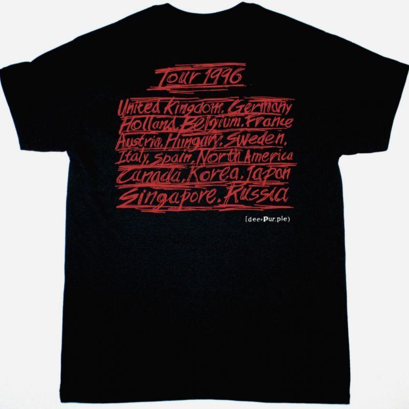 DEEP PURPLE PURPENDICULAR TOUR NEW BLACK TSHIRT1 Unisex T-Shirt L