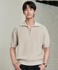 HYOJI 26 Ss Washable Cotton Half Zip-Up Crop Knit (8 Colors) (Type B)