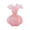 Luxuriöse Glasvase Französischer Vintage Fenton Stil für Wohnzimmer Tischplatte Blumendekor