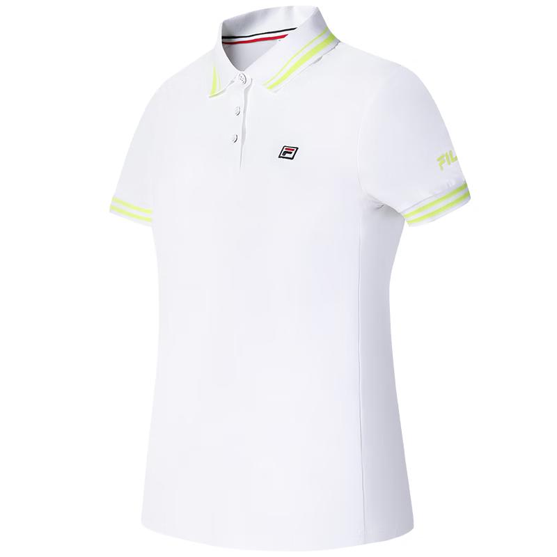 FILA Women s Knit Short Sleeve Tennis Polo Shirt XL