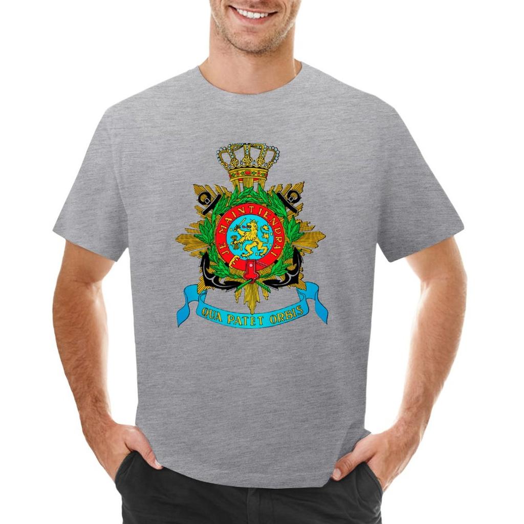 Royal Netherlands Marine Corps Dutch Tshirt Graphic T Shirts Black Tshirts For Men