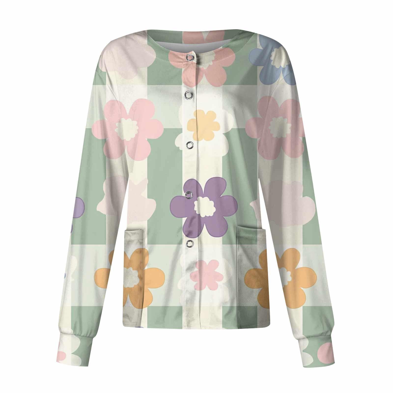 

Женский однобортный защитный комбинезон с длинным рукавом и карманом, рабочий воротник-стойка, кардиган, куртка, топ L