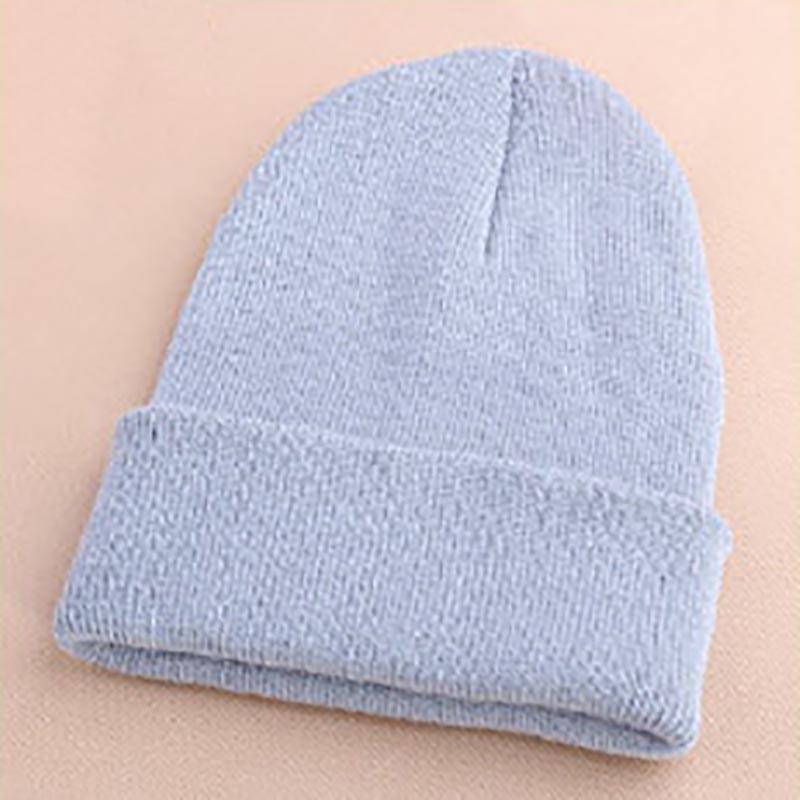 Mens Hat Beanie Ladies Womens Slouch Winter Ski Knitted Turn Up Neon Cap Warm