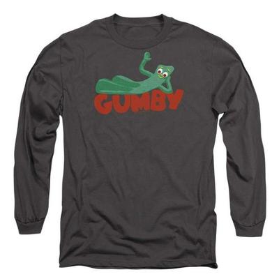 Gumby Unisex Adult On Logo Long-Sleeved T-Shirt